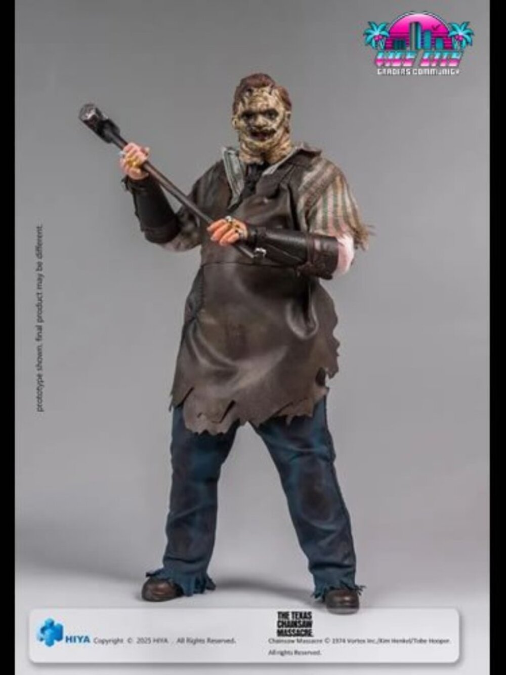 Hiya Exquisite Texas Chainsaw Massacre 2003 1/12 Leatherface Thomas Hewitt